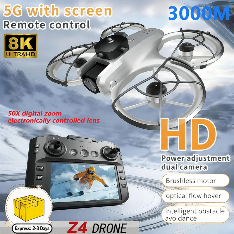 Drone Kit Professional - Yeni MINI Z4 Drone 4K Profesyonel