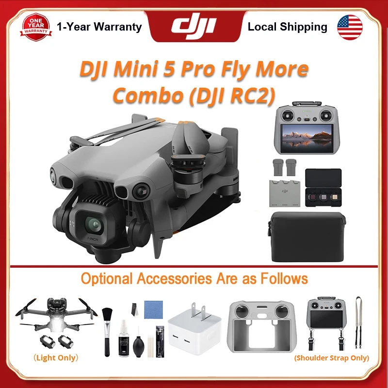 DJI Mini 5 Pro Fly Combo Drone - Drone Kit Build Yourself incelemesi ve fiyatı
